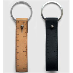 FOB RULER BLACK - Nklehank med mlbnd - svart